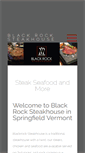 Mobile Screenshot of blackrocksteakhouse.com